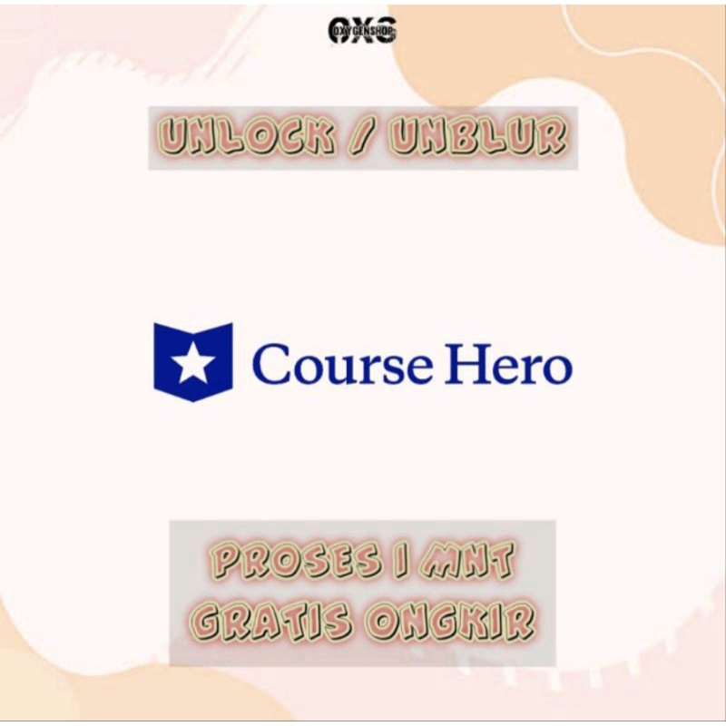 Jual COURSE HERO UNLOCK TERCEPAT FAST RESPON Shopee Indonesia