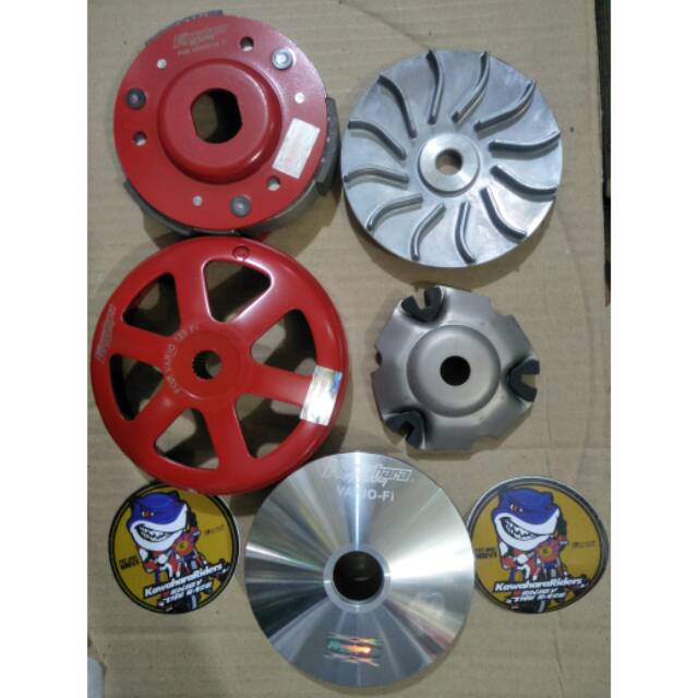 Cvt Pully set racing kawahara vario 125/vario 150 dan pcx 150