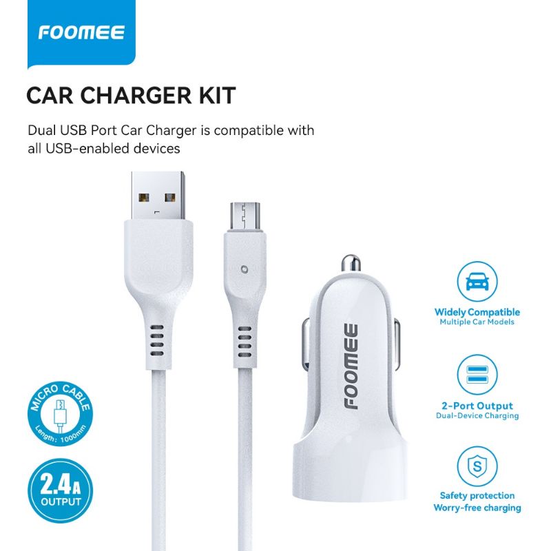 Foomee BH11s BH12s BH13 Car Charger