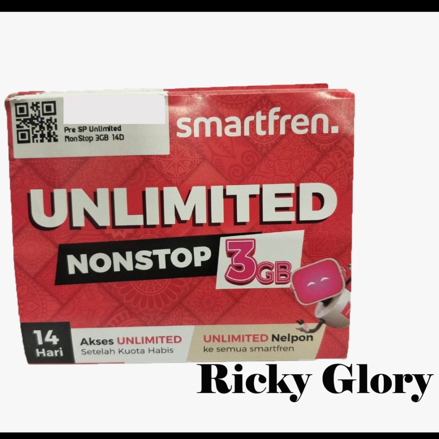 Perdana Smartfren Unlimited Nonstop 3GB