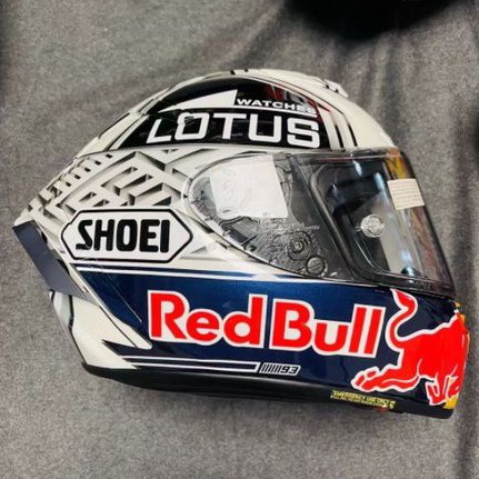 12.12 Helm shoei x14 marc marquez 4 redbull helm fullface motogp helm full face