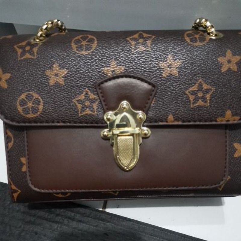 Jual TAS SELEMPANG WANITA IMPOR // TAS LV PALLAS MINI 41638