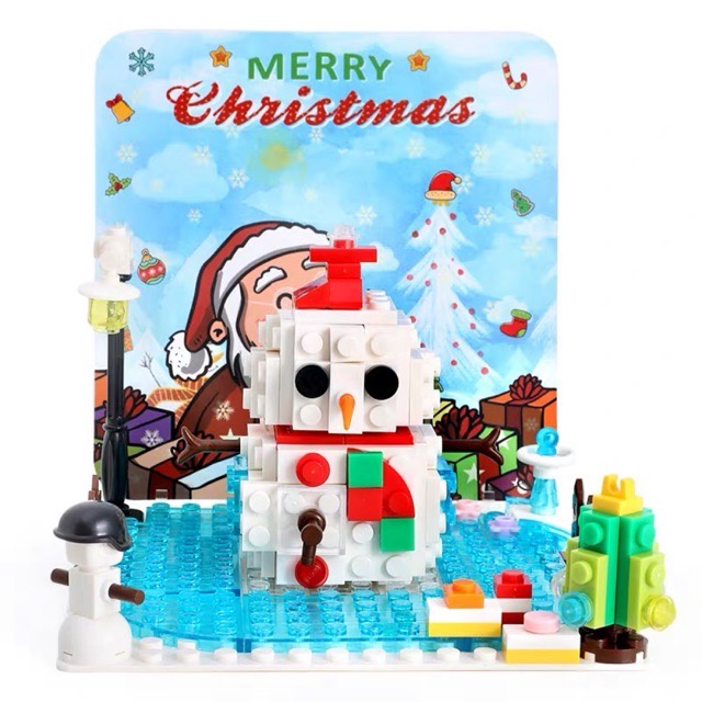 Wange Blocks Christmas Edition Lego Natal