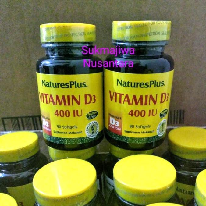 Nature Plus Vitamin Vit D D3 D-3 400iu 400 iu 90 Softgels