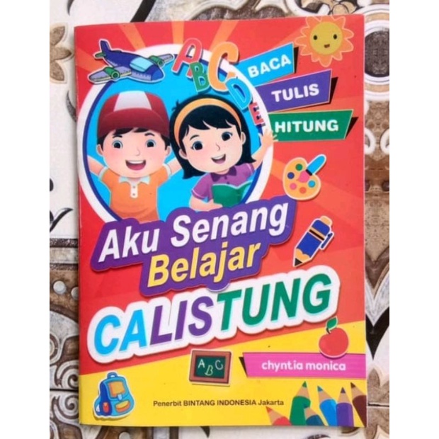 ORI buku aku senang belajar calistung untuk anak usia dini penerbit bintang Indonesia