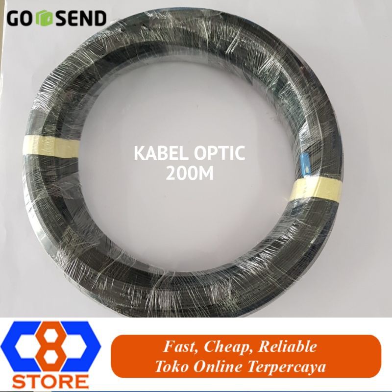 KABEL FO FIBER OPTIC DROP WIRE 1 CORE PRECON 200M