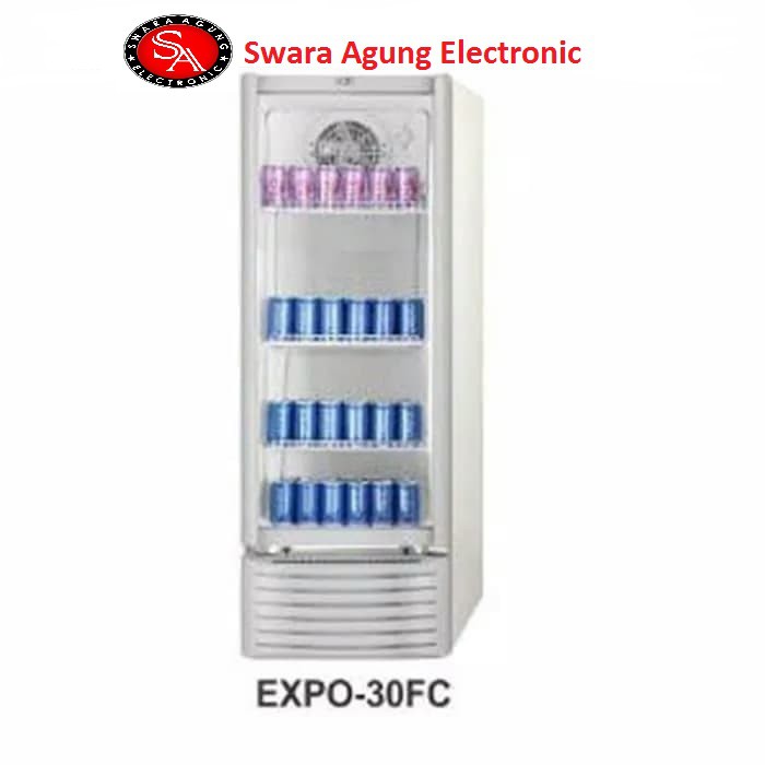 Showcase GEA 4 Rak Type: EXPO-30 (Khusus Daerah Medan)