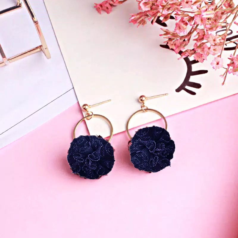 Anting wanita kekinian style korea 400