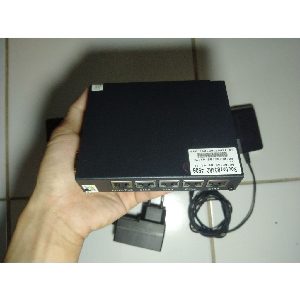 Mikrotik RB450G RB 450G RB 450 G Gigabit port