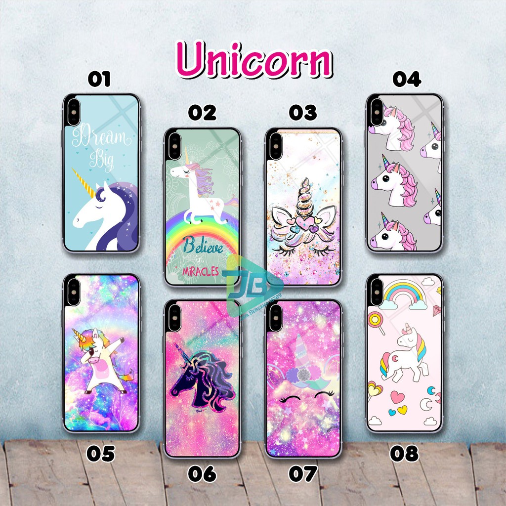 HARDCASE 2D GLOSSY UNICORN XIAOMI REDMI 7A 7 8A 8 8A PRO 8A DUAL 9 PRIME 9A 9C 9 SE CC9 PRO JB2785