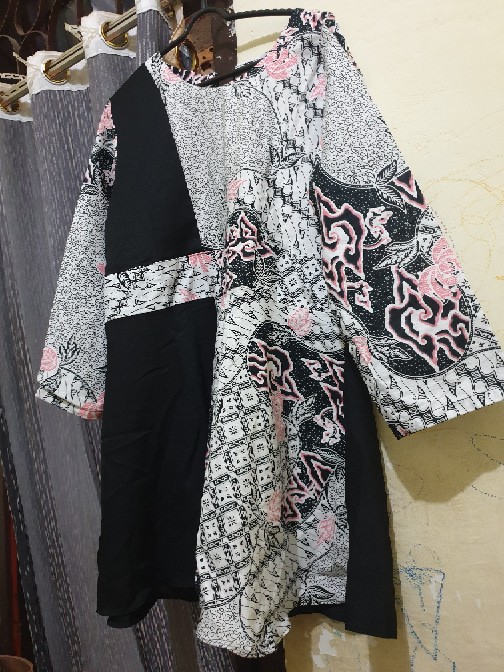 Atasan Batik Wanita Seragaman Dolbi Dolby Dobby Doby Tenun Sutra Halus Katun Atbm