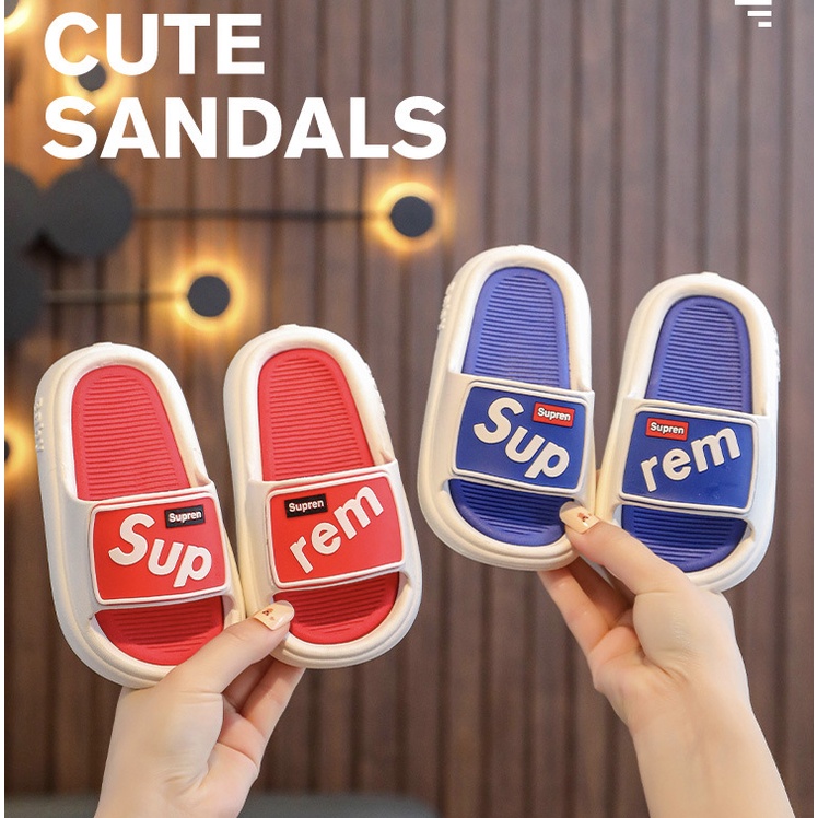 babyfit SUPENREM sendal anak cewek cowok unisex sandal pvc karet import lap-730