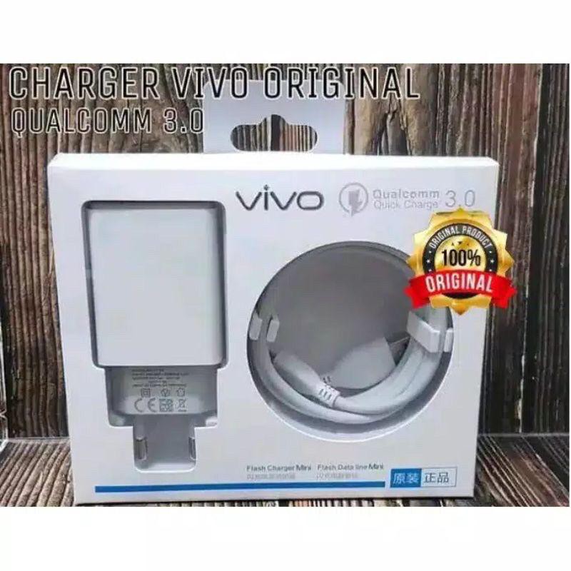 [JUALSEMUA18]CHARGER VIVO 2A ORIGINAL AK933 MICRO USB QC 3.0 FAST CHARGING 5.0
