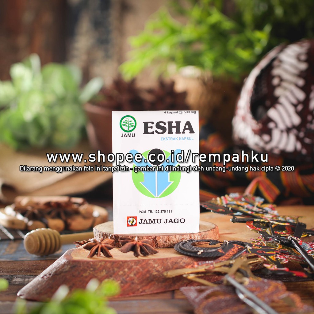 

Rempahku - Jamu Jago ESHA KAPSUL 1pc Herbal Stamina Pria Tradisional