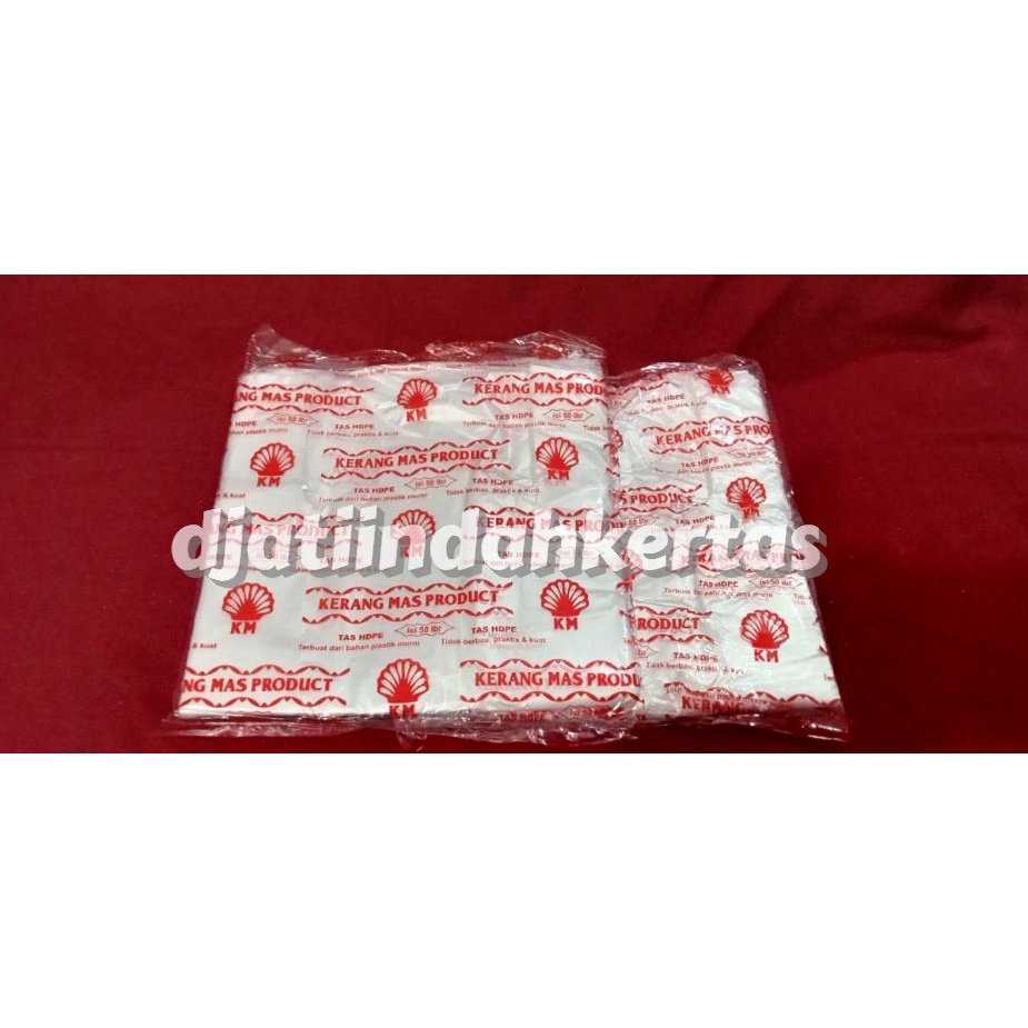 BARANG MURAH!!!!!! Plastik Kersek Bening( Merk Kerang Mas) Uk tanggung ( 21 )