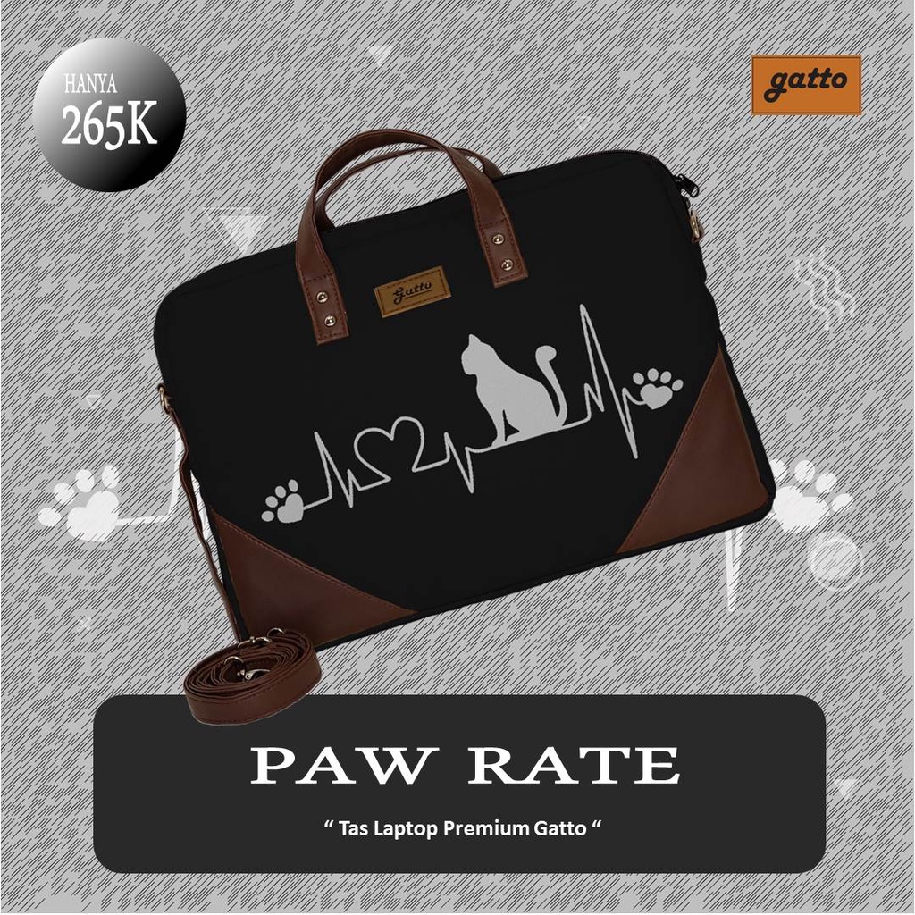 Jual Tas Laptop Motif Kucing / Tas Laptop Cantik / Tas Laptop Lucu ...