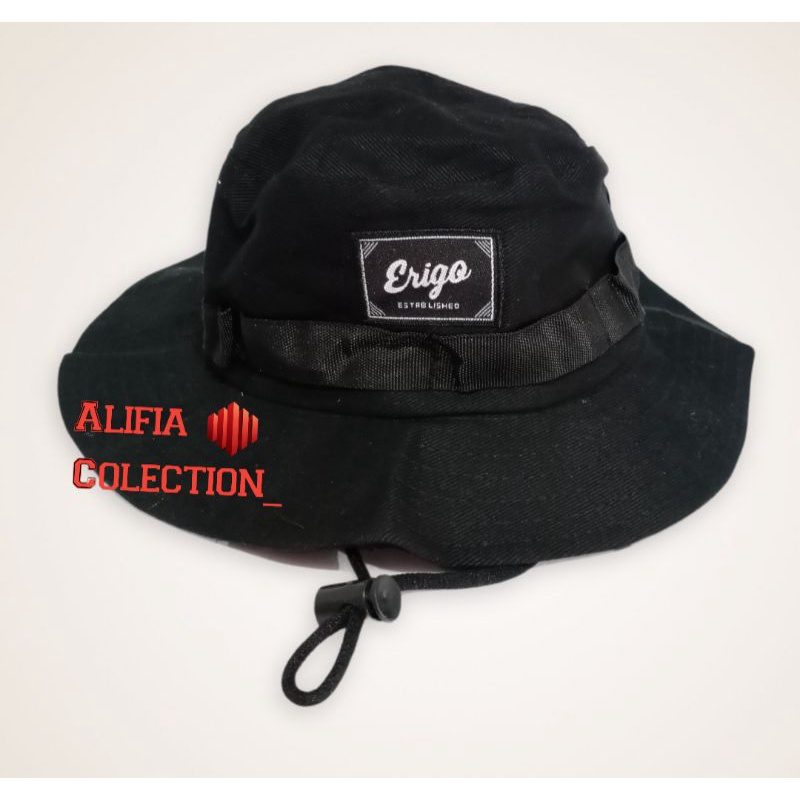 TOPI ERIGO TOPI RIMBA BUCKET RIMBA TOPI DISTRO TOPI HIKING TOPI PANCING TOPI GUNUNG