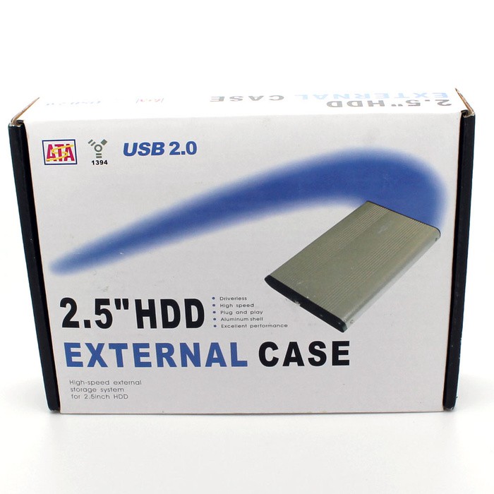 Casing harddisk 2,5 inci SATA USB 2.0 - enclosure external case hdd