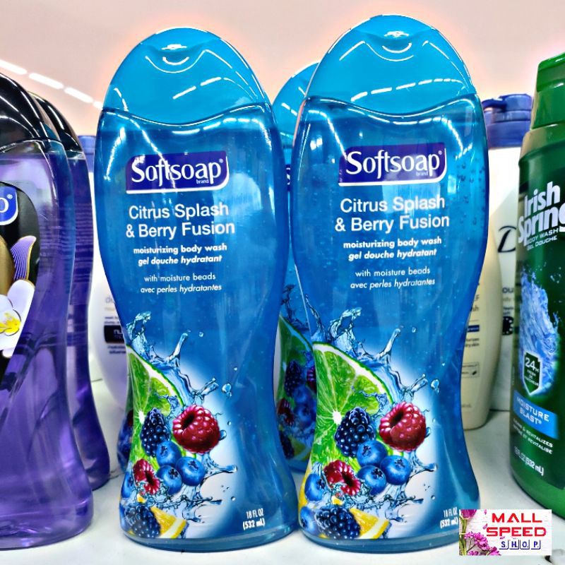 Jual softsoap body wash citrus splash&berry fusion 532ml | Shopee Indonesia