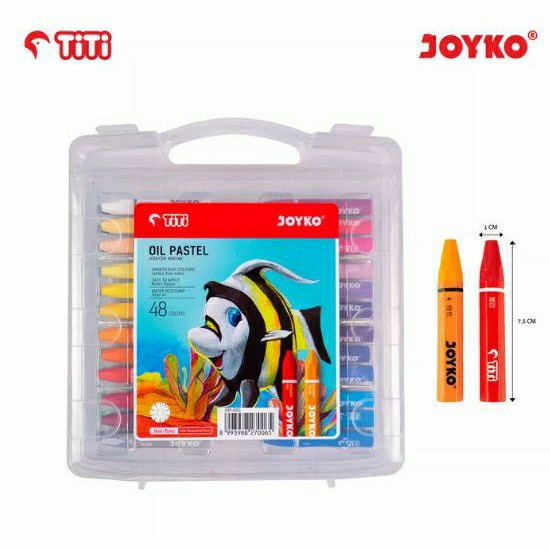 

CRAYON / KRAYON TITI JOYKO 48 WARNA OIL PASTEL