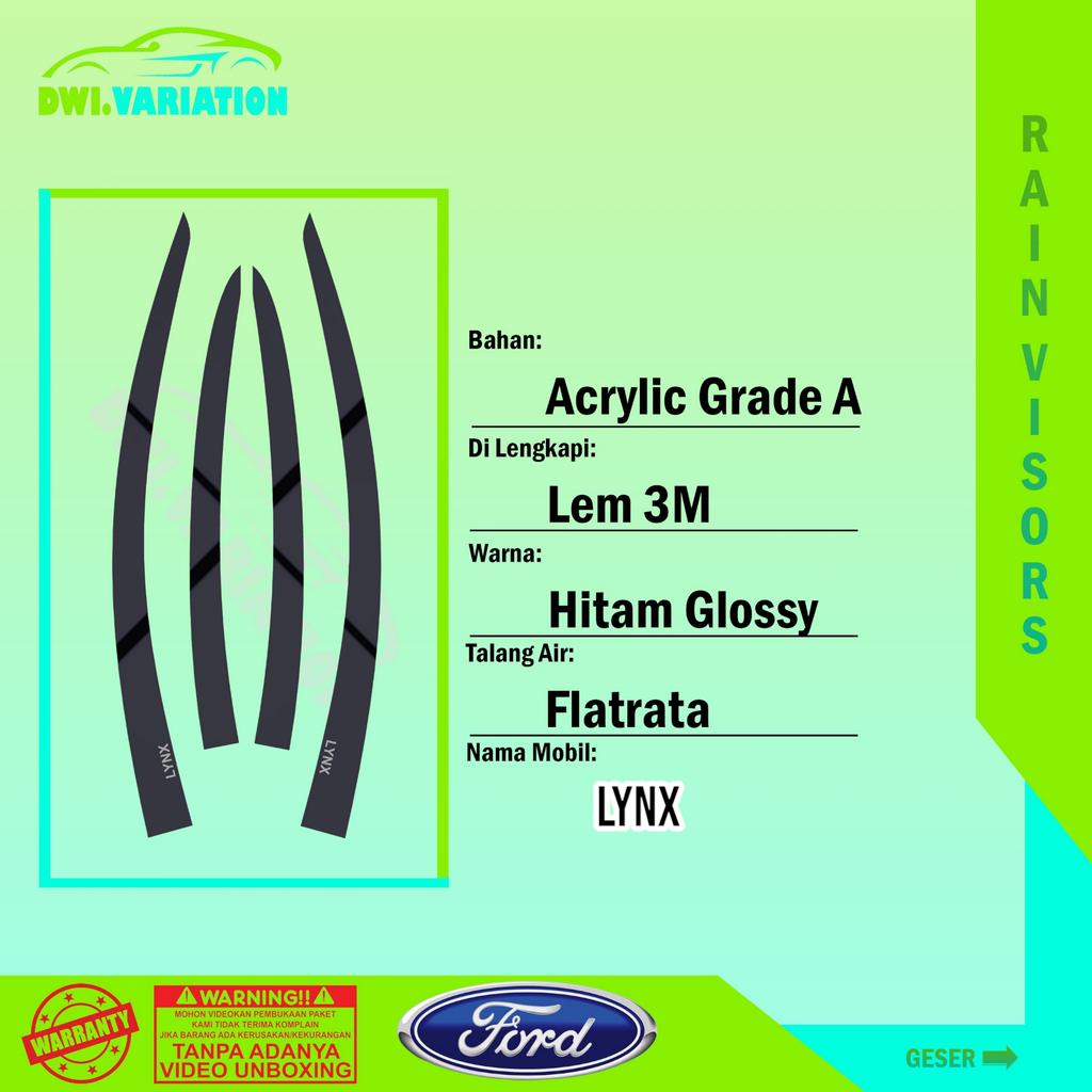 Talang Air Mobil FORD LYNX FLATRATA