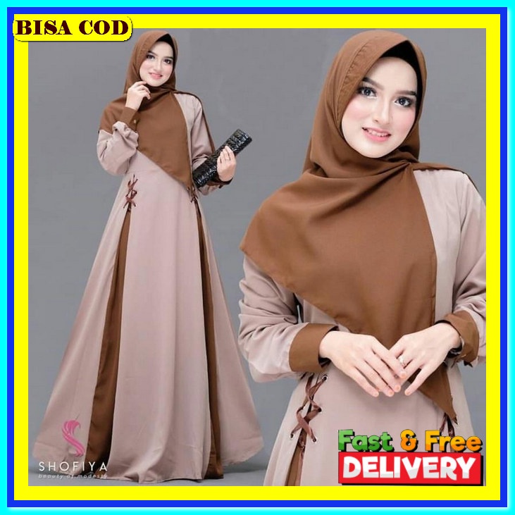 Maxy Dress Gamis Banjia India Edisi Lebaran Terbaru 2022 Kekinian Style Baju Cewek Muslimah Pesta Ko