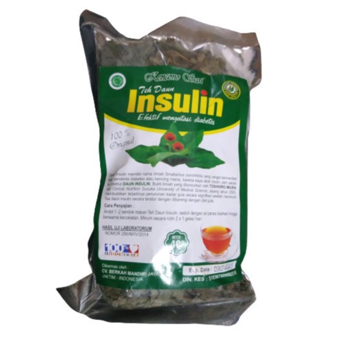 

Teh Daun Insulin Curah Kencono Sari 40gr / Original Asli