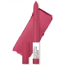 Maybelline Superstay Ink Crayon Matte Lipstick Make Up (Lipstik Matte Tahan Lama 8 Jam) (matte - rin