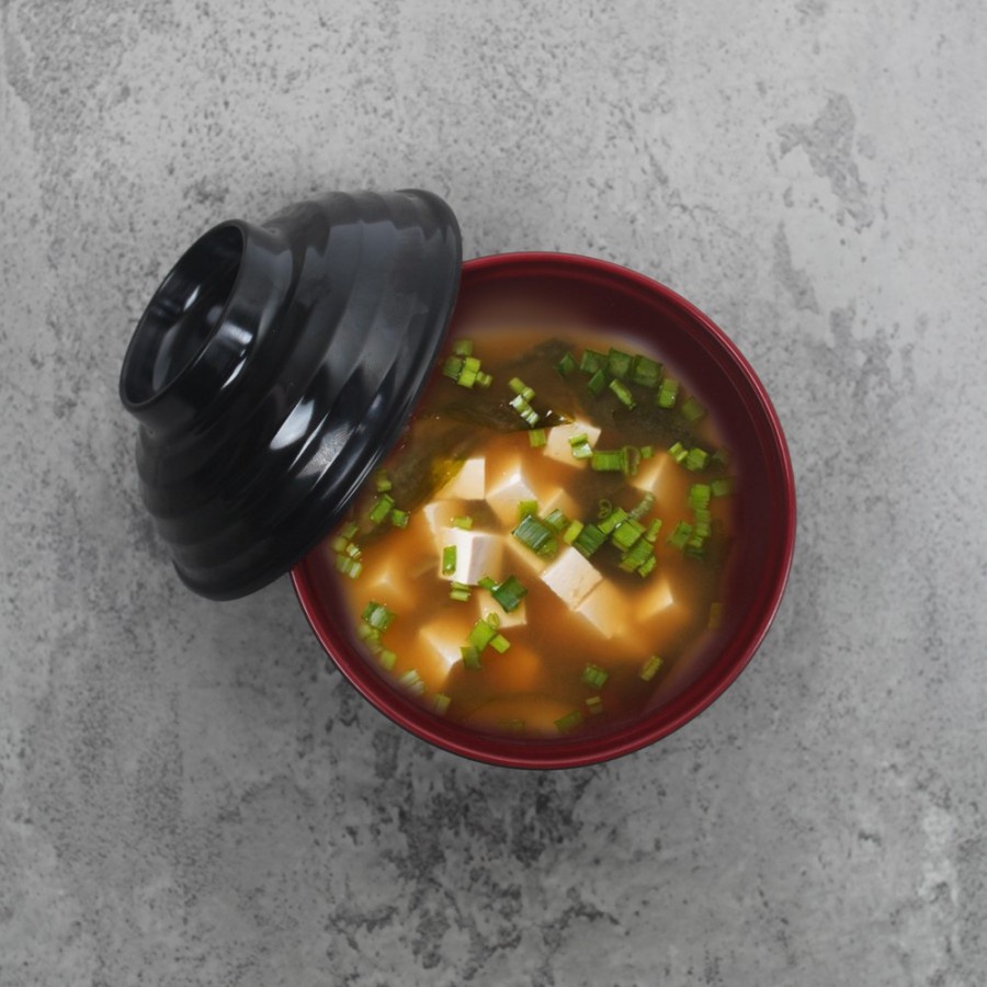 Mangkok Miso Jepang Glori Melamine / Mangkok Nasi / Mangkok Miso  Soup Tutup / Mangkok Kecil