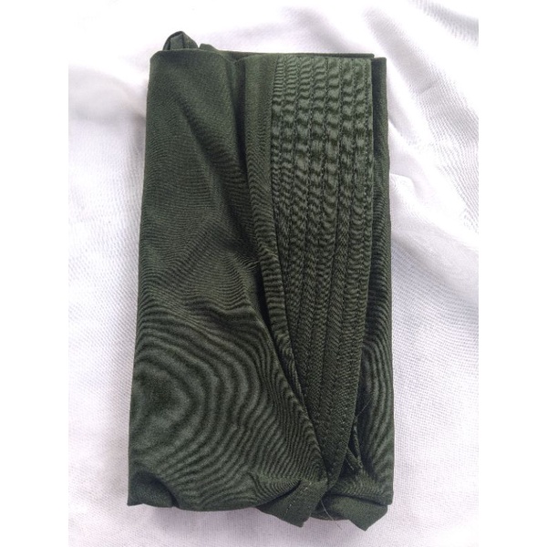 Jilbab Sport / Hijab Instan Sporty Jilbab Volly Azky Bergo Sport-Army