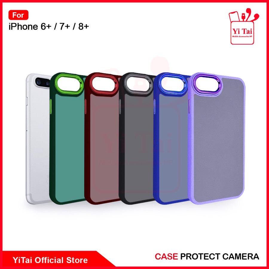 YC02 CASE YI TAI PROTECT KAMERA FOR APPLE 13 13PRO MAX 6 7 8 6+ 7+ 8+ BDC