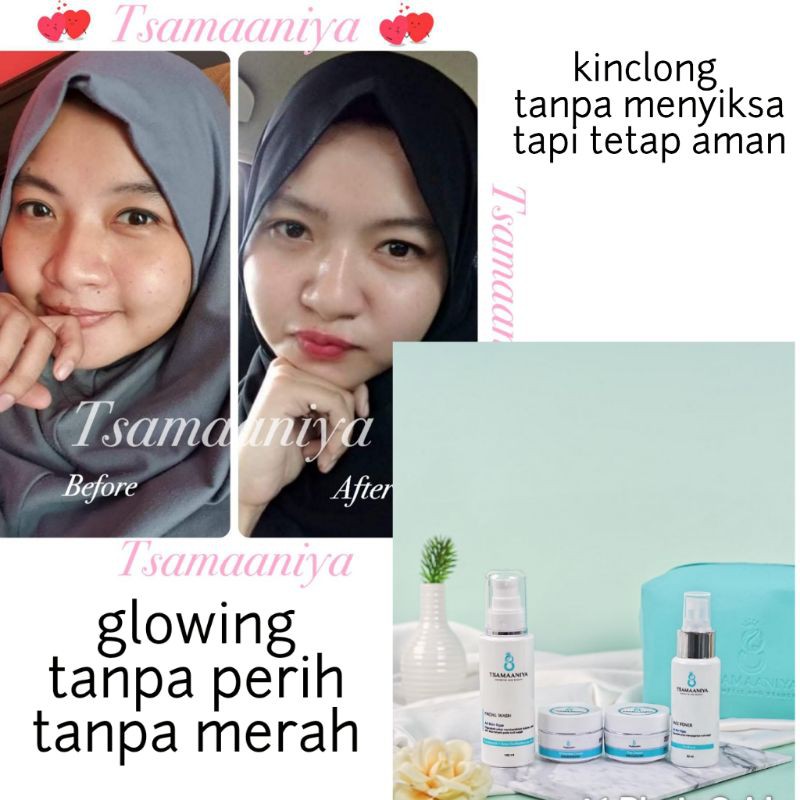 TSAMAANIYA Skincare Bpom Perawatan Wajah PAKET ALLSKIN TYPE 15gr-2