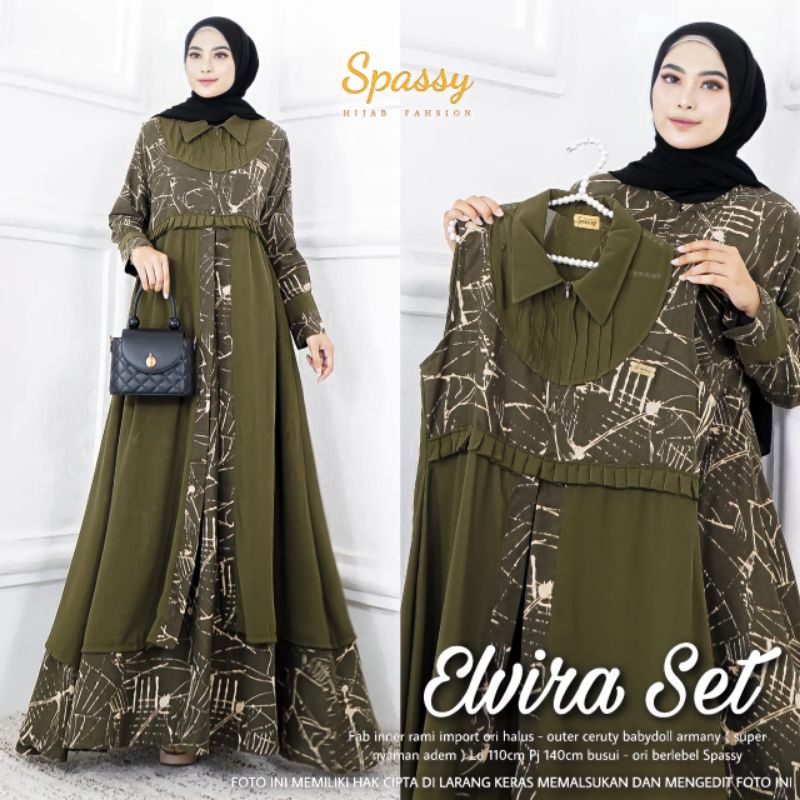 ELVIRA SET ORIGINAL SPASSY FASHION MURAH SOLO