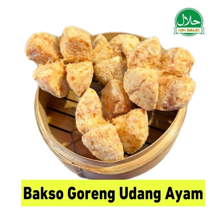 

✨COD✨ Bakso Goreng Ayam Udang Halal - 10 pcs