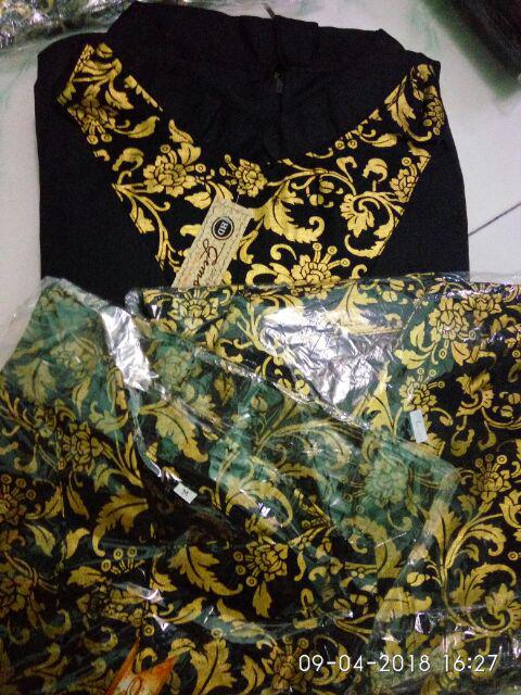 Batik Couple Kebaya Modern Princess Azkana #2 Kondangan Setelan Batik Stelan Wanita Kerja Wanita