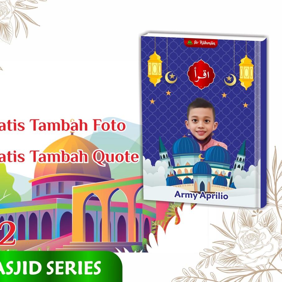 

Kekinian - iqro hard cover custom !!
