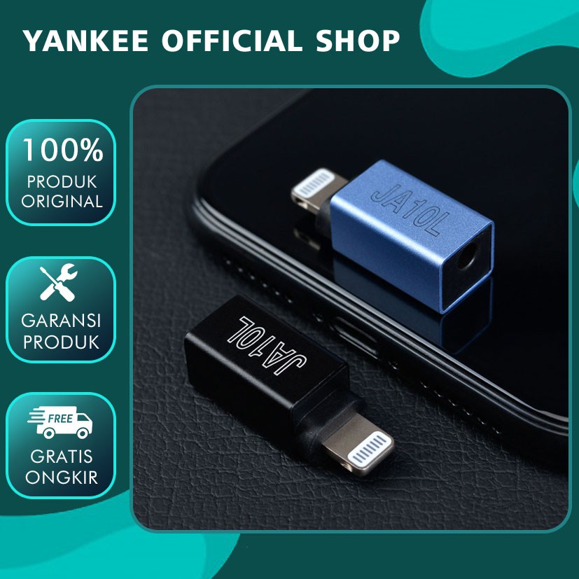 JCally JA10L Lightning to 3.5mm Audio Jack Lightning Converter for Iphone alt JM08L