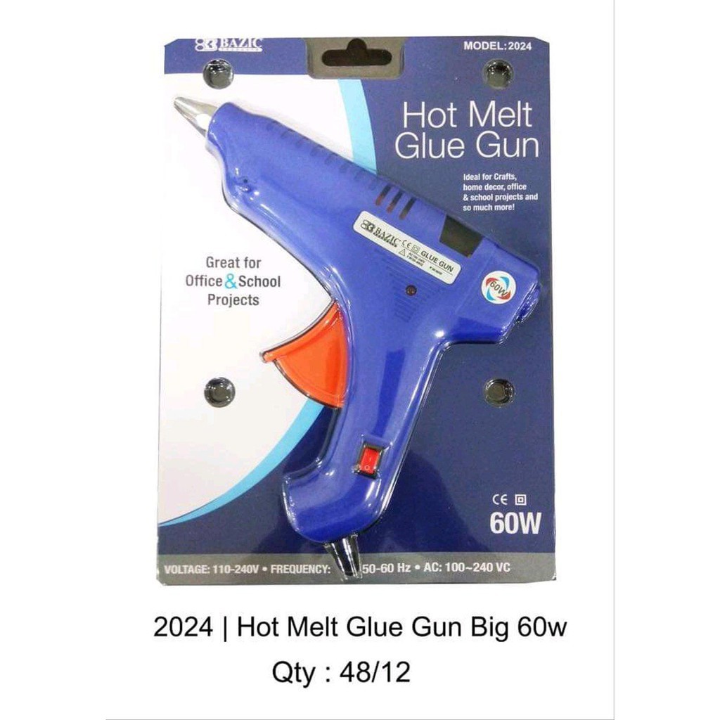 

BAZIC HOT MELT GLUE GUN BIG 60W