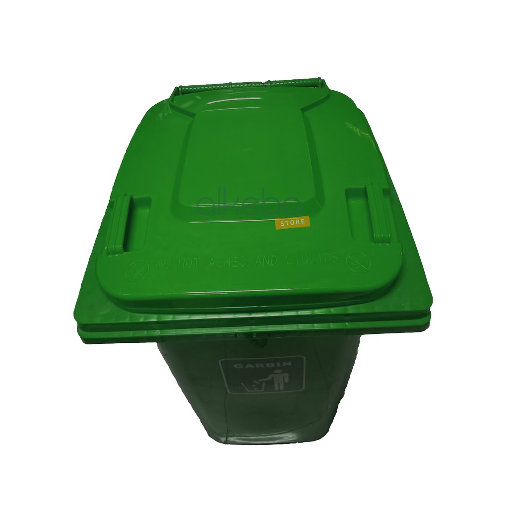 Tempat Sampah 240 ltr / Dust Bin 240 L hijau