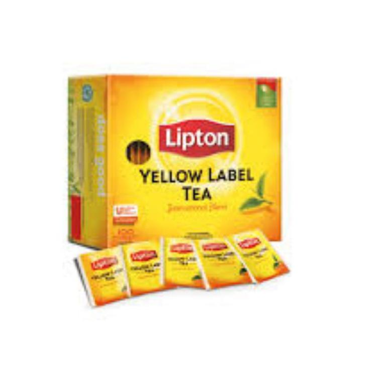 

[CE147] LIPTON TEA YELLOW LABEL 100 sachet | LIPTON envelope & lipton non envelope - teh celup - teh hijau tcbw812
