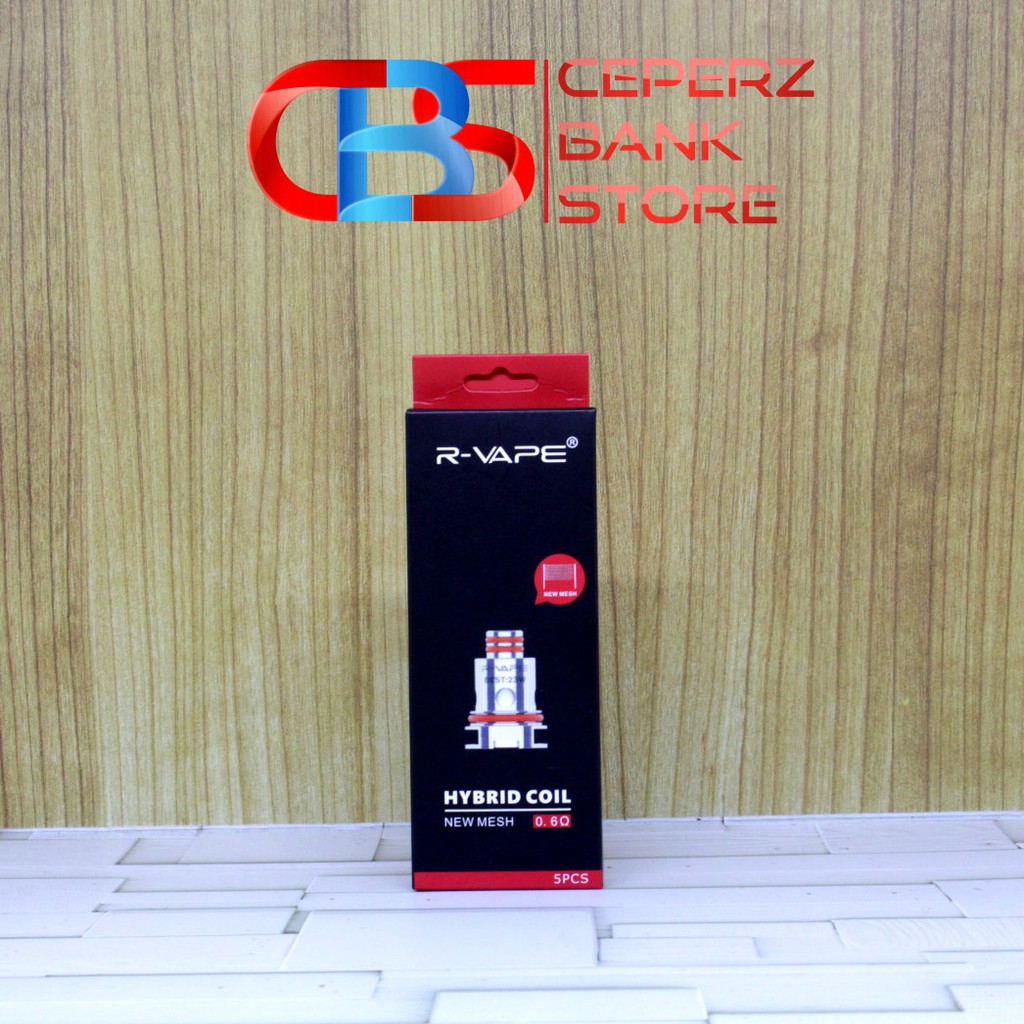 R-VAPE HYBRID COIL 0.6 Mesh Per Pcs bisa dipakai di RPM COIL