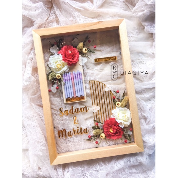 Mahar Rustic Transparan / Mahar Rustik / Mahar Bunga / Mahar Uang Simple / Mahar rustic / mahar transparan / mahar modern