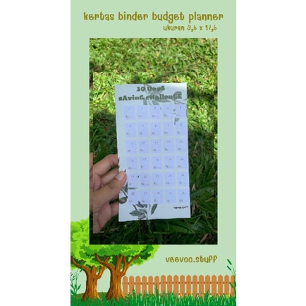 

30 days saving challenge || isi binder a6 menabung 30 hari