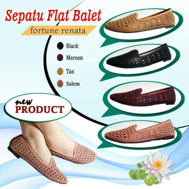 Sepatu flat wanita Fortune Renata