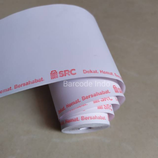 

Kertas Thermal Logo SRC Kertas Roll Kasir Toko SRC 57/58 x 30