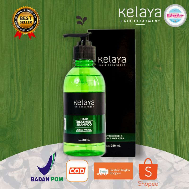 Jual KELAYA HAIR TREATMENT SHAMPOO 250ML SAMPO RAMBUT RONTOK ORIGINAL