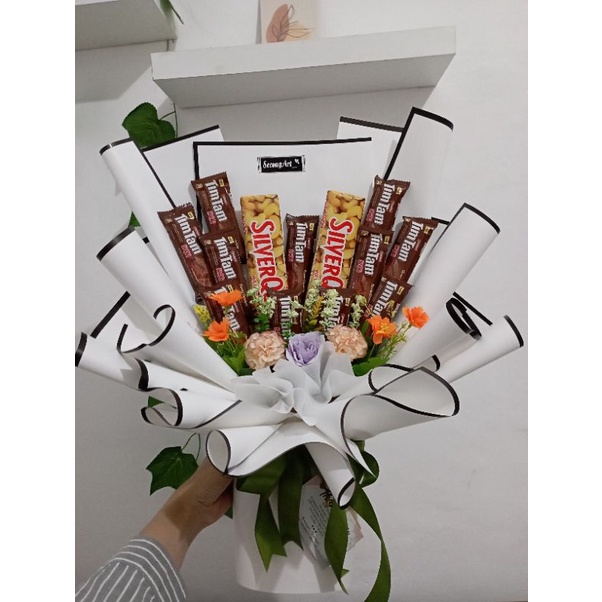 

TERMURAH! BUKET COKLAT PREMIUM/ BUKET COKLAT/BUKET SILVERQUEEN