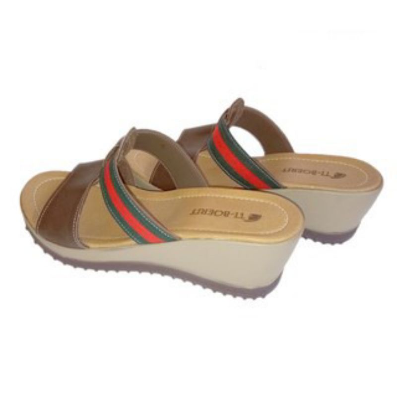Sandal Hayati Ti-Boerit Wedges Slop