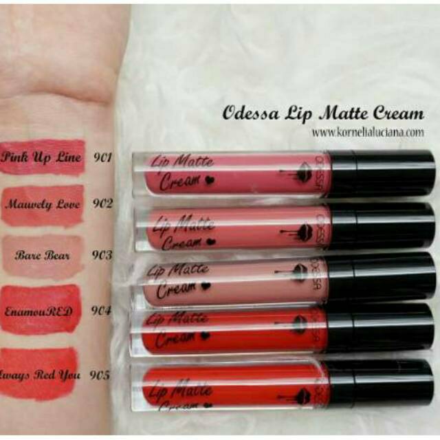 Odessa lip matte cream , lipstick odessa