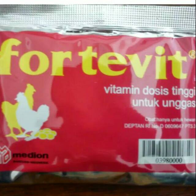Jual Fortevit Medion 10 Gram Vitamin Dosis Tinggi Untuk Ayam Broiler Petelur Bebek Puyuh Sale Termurah Di Lapak Agro Satu Bukalapak